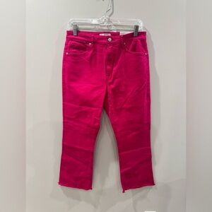 LOFT Fuchsia Ankle Jeans